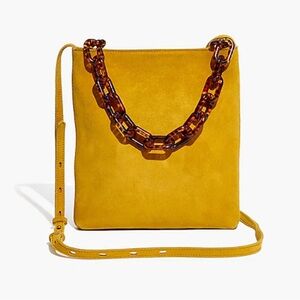 Madewell The slim crossbody bag 100% Suede
